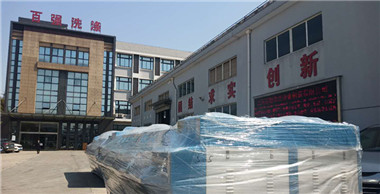 百強洗滌設備-洗脫機，烘干機，燙平機發貨四川